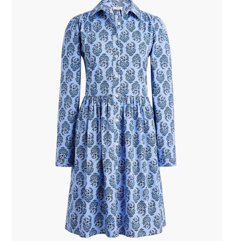 Jcrew Collared Mini Shirtdress - Size 4